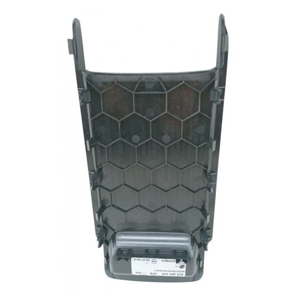 Acabamento Moldura Apoio Braço Central Audi A3 2014 2020 Cinza