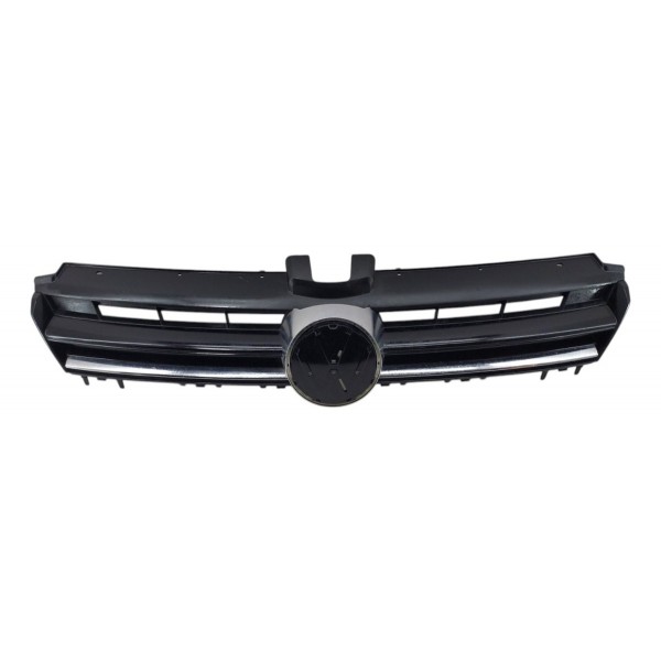 Grade Frontal Vw Golf 2014 2017 Preto Fosco