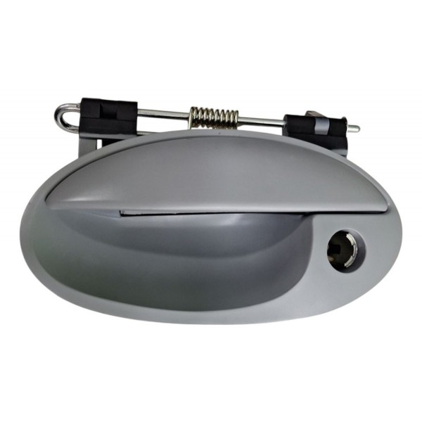 Maçaneta Externa Dianteira Esquerda Chevrolet Corsa 2005-10 Cinza Clara Dianteira