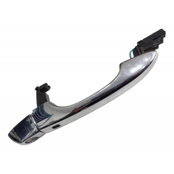 Maçaneta Externa Dianteira Esquerda Fiat Toro 2021 Cromado Dianteira