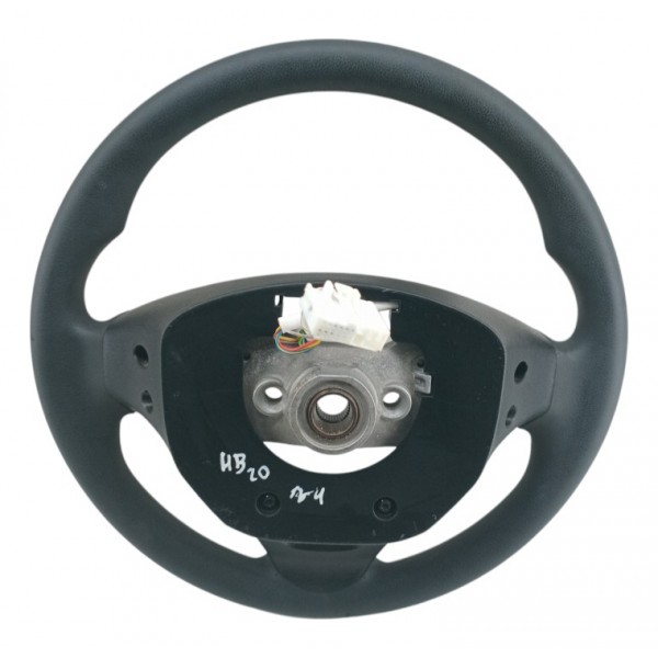 Volante Direção Com Comandos Hyundai Hb20 1.0 3cc 2023 2024 Cinza Com Preto