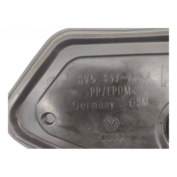 Tampa De Acesso Porta Diant Le Audi A3 2015 2018 Original Preto