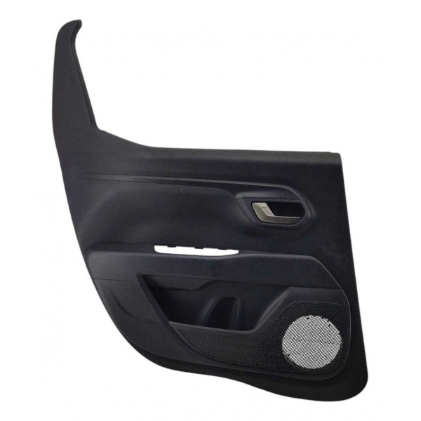 Forro De Porta Traseira Esquerda Fiat Strada 2023/2024 Preto