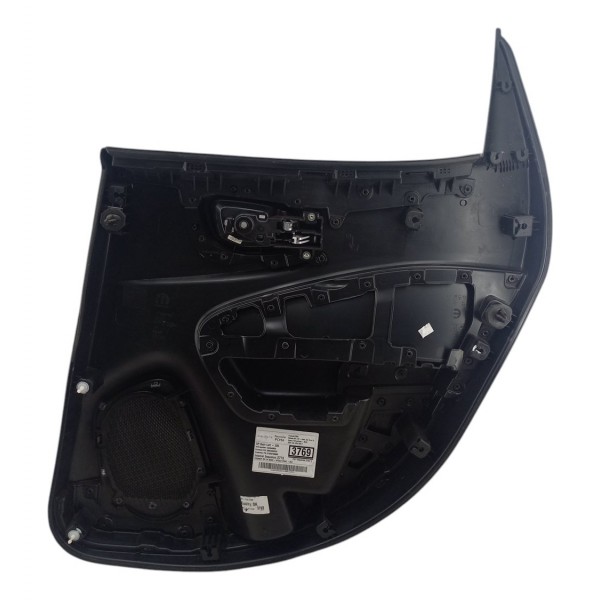 Forro Porta Traseira Esquerda Fiat Toro 2022 A 2025 Preto
