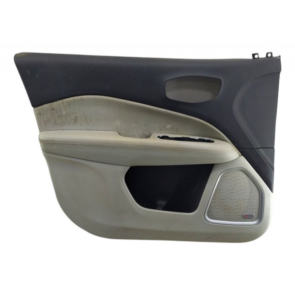 Forro Porta Dianteira Fiat Toro Esquerdo 2017 2022 Preto