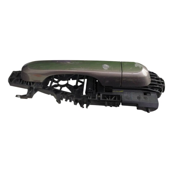 Maçaneta C/ Suporte Jeep Renegade Esquerdo 2016 2021 Prateado Traseira