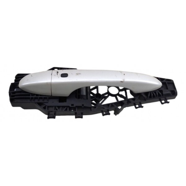 Maçaneta C/suporte Dianteiro Jeep Compass Direito 2017 2021 Branco Dianteira