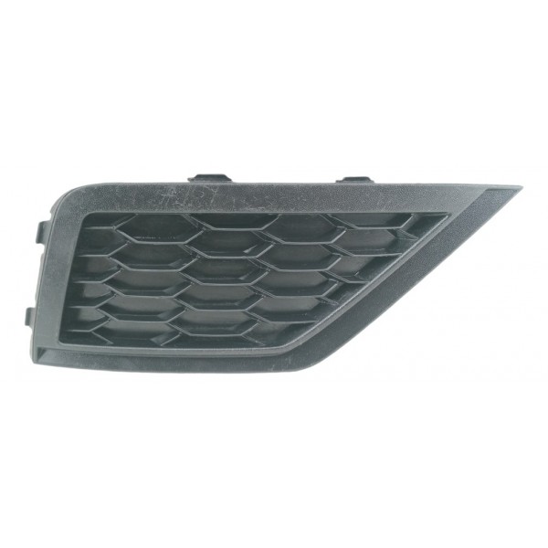 Grade Milha Farol Direito Vw Gol Saveiro Voyage 2019 2022 Preto Direito