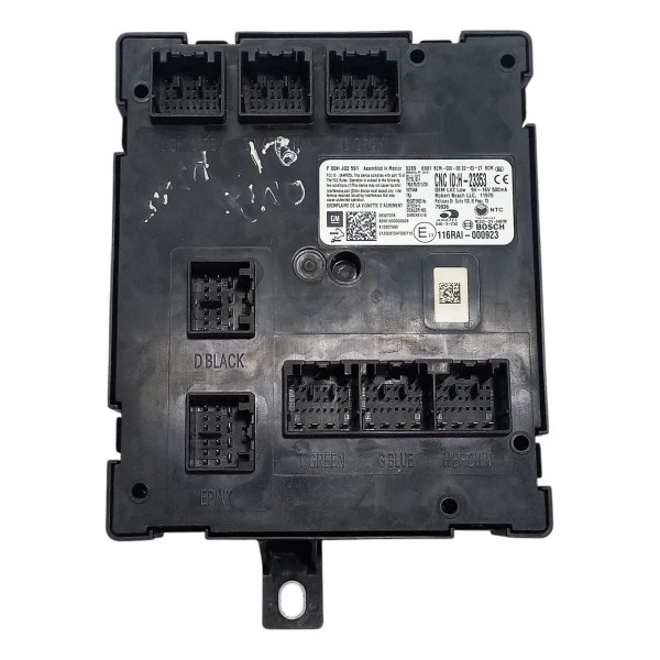 Módulo Bcm Confort Gm Onix Tracker Tubo 2020 2021