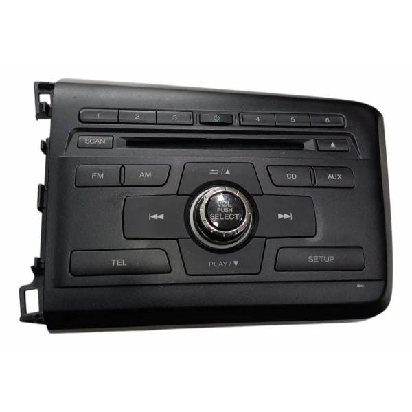 Rádio Painel Multimídia Cd Player Honda Civic 2016