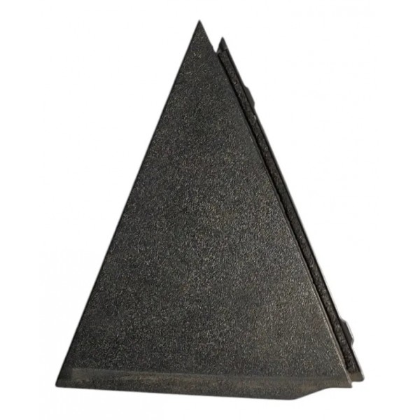 Moldura Externa Porta Traseira Hyundai Hb20 Esquerdo 2022 Preto