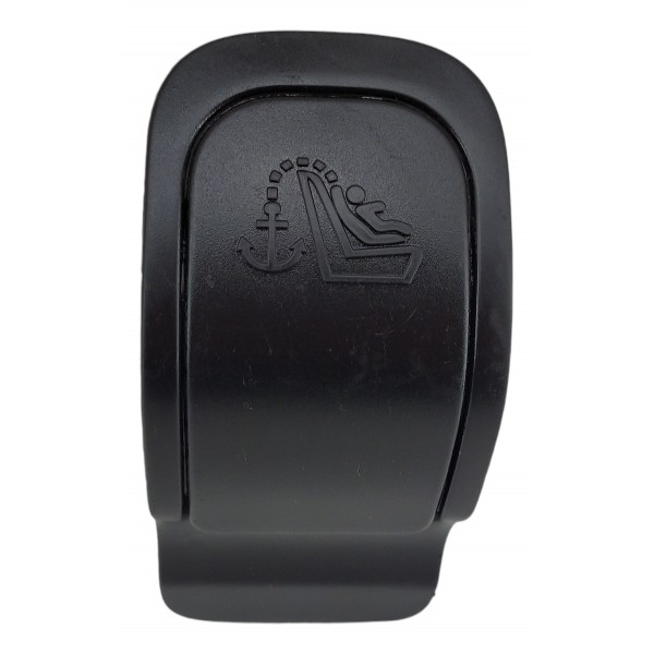 Acabamento Tampão Traseiro Ld Fiat Cronos 2018 2023 Preto