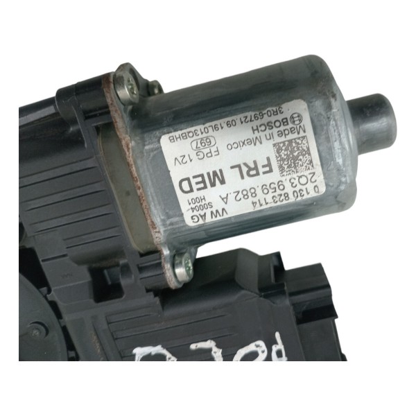 Motor Vidro Máquina Ld Elétrico Diant Vw Virtus 2018 2023