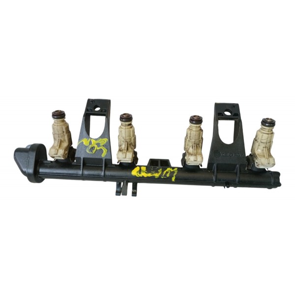 Flauta C Bicos Injetores Renault Sandero 1.0 2012 2014 Origi