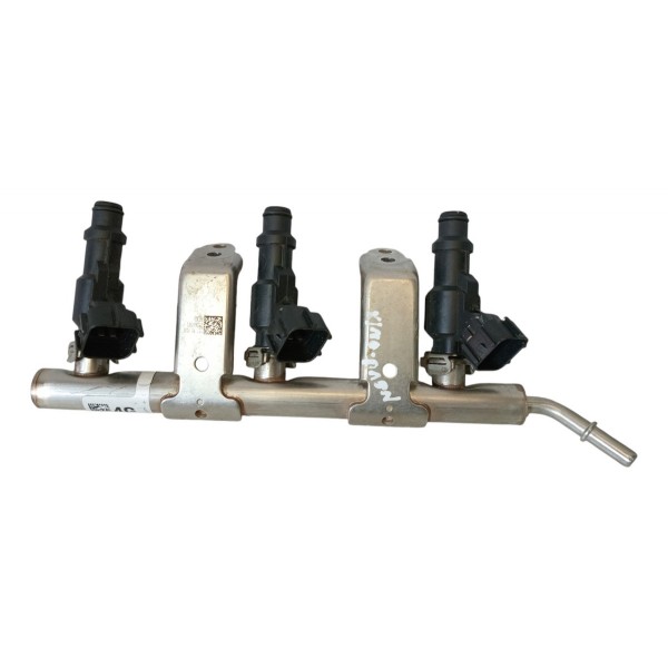 Flauta Com Bicos Injetores Gm Onix Turbo 3cc 2020 2021