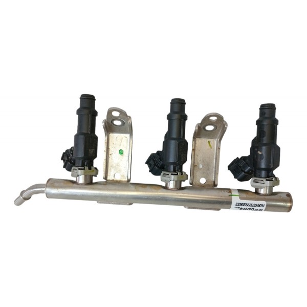 Flauta Com Bicos Injetores Gm Onix Turbo 3cc 2020 2021