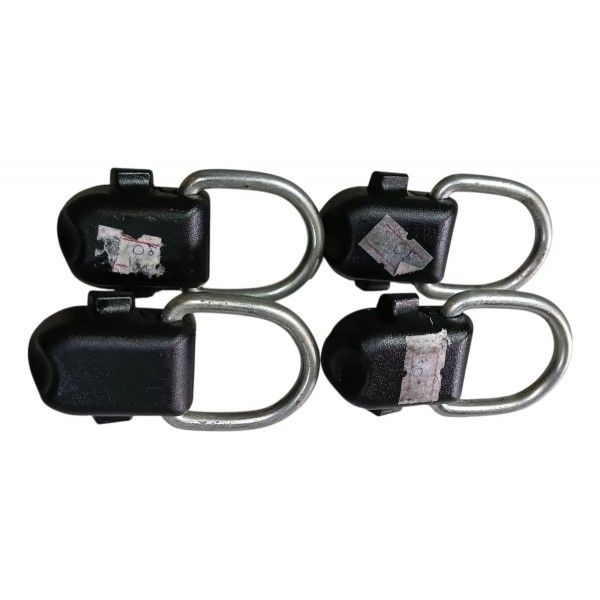 Kit 4 Gancho Rede Porta Malas Jeep Renegade 2019