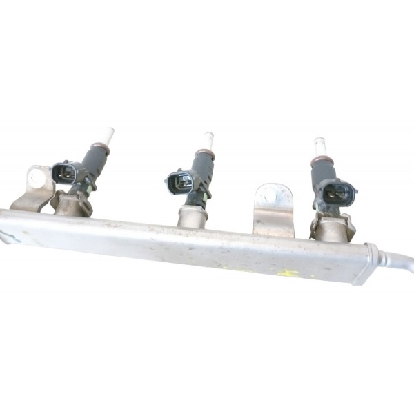 Flauta C Bico Injetor Renault Kwid Sandero 1.0 3cc 2017 2020