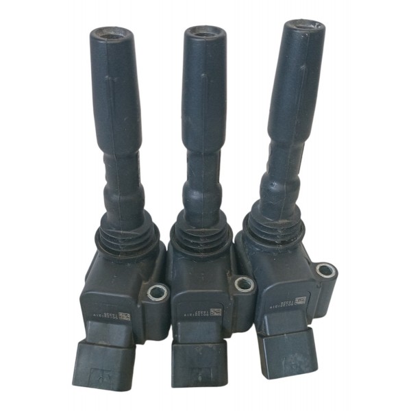 Kit Bobinas Ignicao Vw Polo Up Virtus 1.0 3cc Tsi 2019 2021