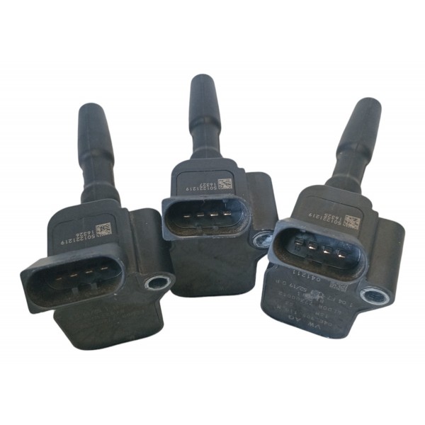 Kit Bobinas Ignicao Vw Polo Up Virtus 1.0 3cc Tsi 2019 2021