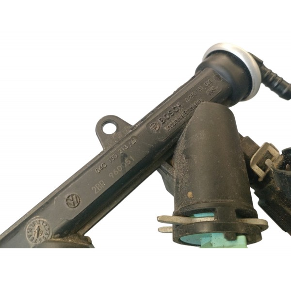 Flauta Com Bicos Injetores Vw Polo Gol Fox 3cc  2017 2021