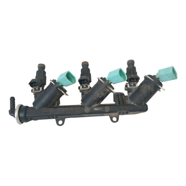 Flauta Com Bicos Injetores Vw Polo Gol Fox 3cc  2017 2021