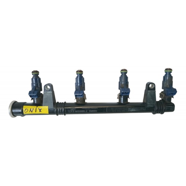 Flauta Com Bico Injetor Gm Onix Agile Montana 2011 A 2019