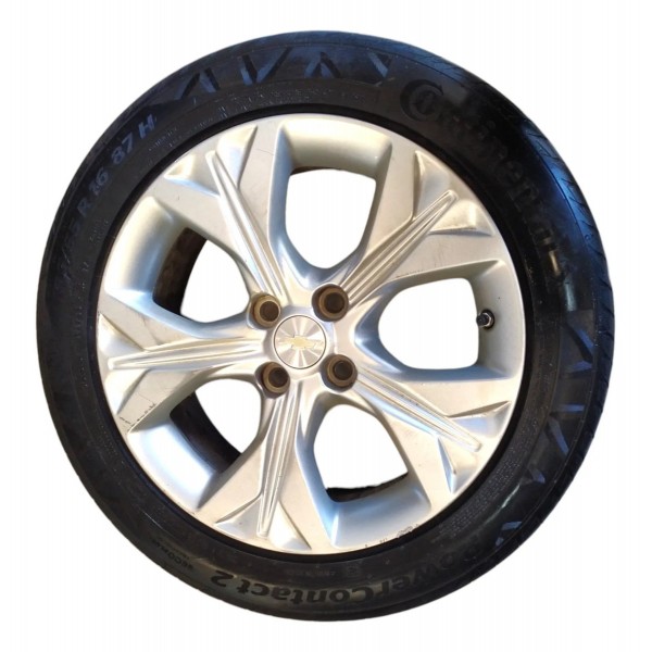 Roda Pneu Chevrolet Onix Plus 1.0 2019 2020 Preto