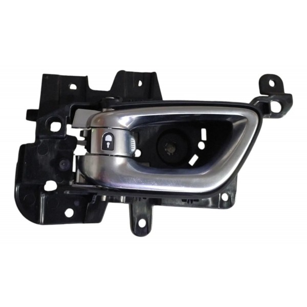 Maçaneta Interna Traseira Ram Rampage Esquerdo 2024 2025 Preto Traseira