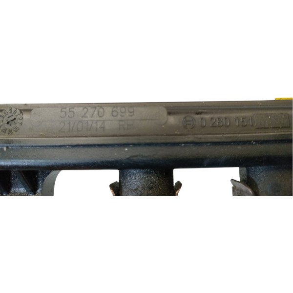 Flauta Combustivel Bicos Injetores Fiat Mobi 2016 2022 Origi