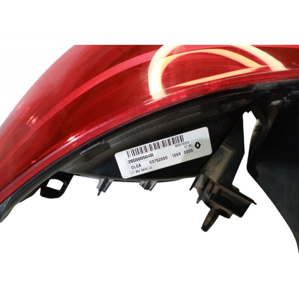 Lanterna Renault Sandero Lado Direito 2019 2023 Original Vermelha