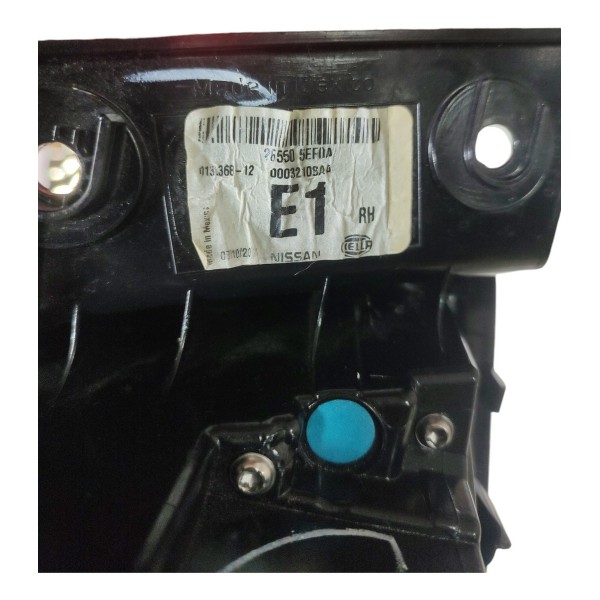 Lanterna Traseira Dir Versa Original 2020/2023 265505ef0a Direito/passageiro Vermelho