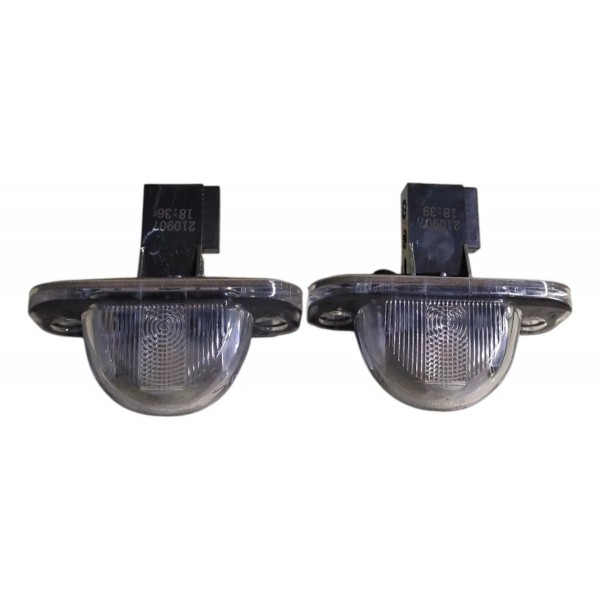 Par Lentes Luz De Placa Chery Tiggo 5x 2022 2023 Branco