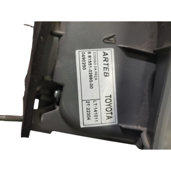 Lanterna Corolla 2011 2014 Ld Canto Sem Led Original Direito/passageiro Vermelho