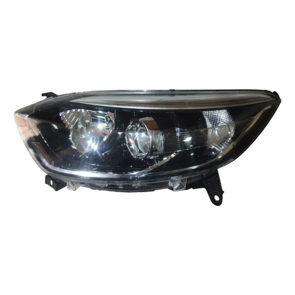 Farol Le Renault Captur Original 2017 2020 Friso Cromado Esquerdo