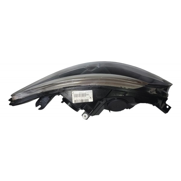 Farol Le Renault Captur Original 2017 2020 Friso Cromado Esquerdo