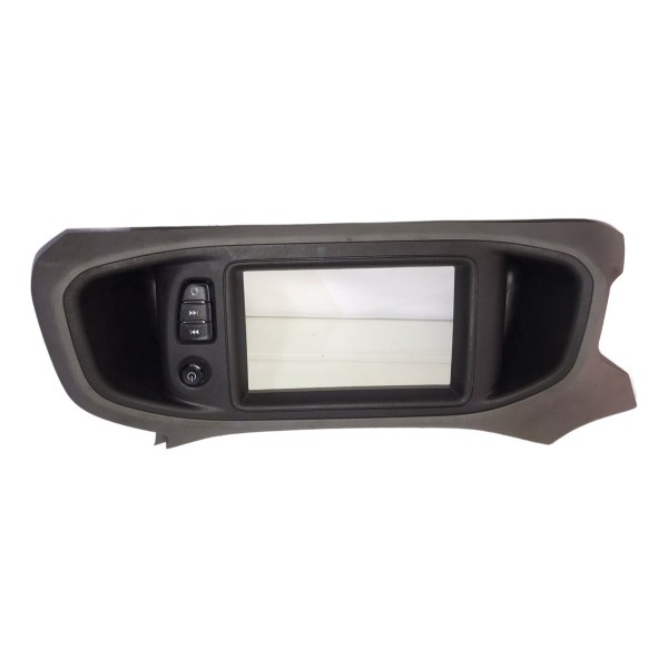 Moldura Completa Botão Comando Mult Mylink Gm Onix 2013 2019