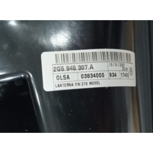 Lanterna Central Nivus 2020 2021 Ambos Lados Original