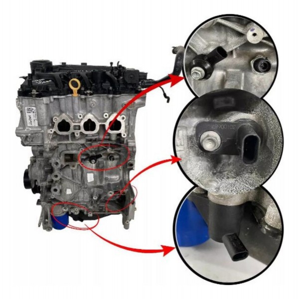 Motor Parcial Onix Tracker 1.0 3cc Turbo 2024