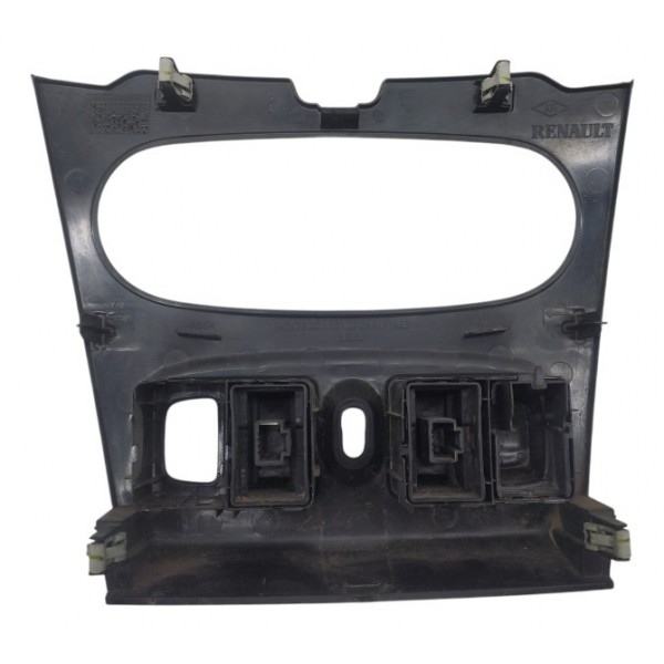 Moldura Inferior Painel Central Renault Logan 2014 2021