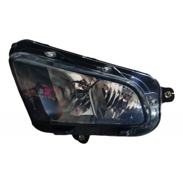 Farol Fiat Toro Máscara Negra Esquerdo 2019 2021 Esquerdo/motorista
