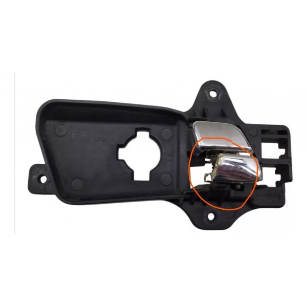 Maçaneta Interna Traseira Ld Hyundai I30 2007 2012 Detalhe