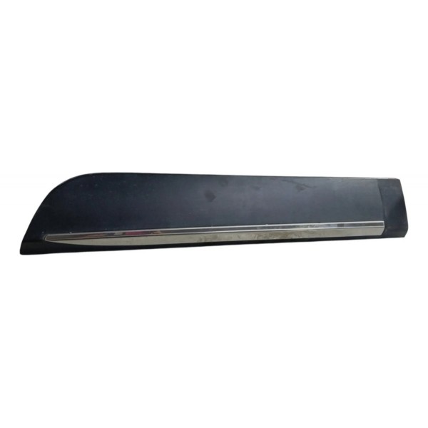 Moldura Porta Traseira C/ Friso Fiat Toro Esquerdo 2019 2020 Preto