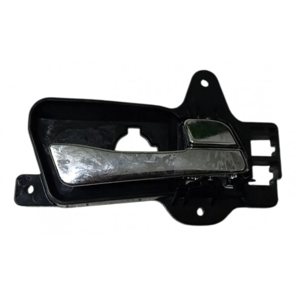 Maçaneta Interna Dianteira Hyundai I30 Direito 2009 2012 Preto Dianteira