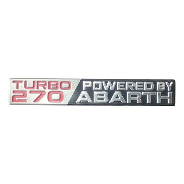 Emblema Turbo 270 Powered By Abarth Fiat Fastback 2023 A 25