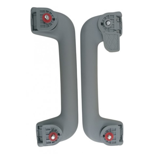 Kit Alça Teto Traseiro Le Ld Gm Chery Tiggo 8 2019 2023 Cinza