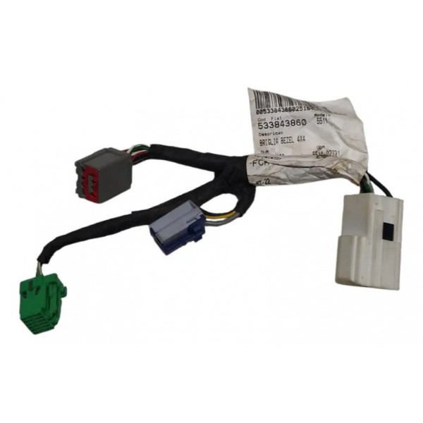 Chicote Tomada Usb Auxiliar Jeep Compass 2017 2021