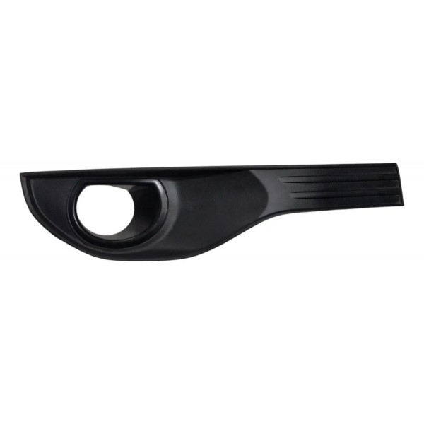 Moldura Milha Lado Direito Chevrolet S10 Gm 2018 2020 Preto Direito