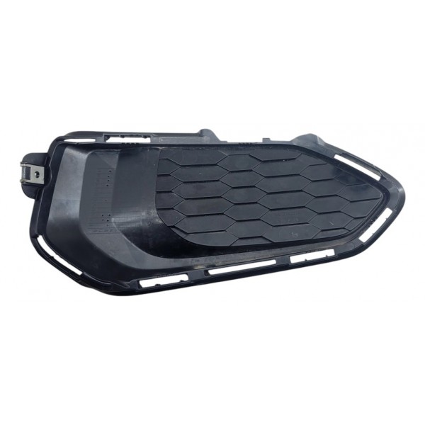 Moldura Milha Lado Esquerdo Honda Fit 2018 2020 Preto Esquerdo