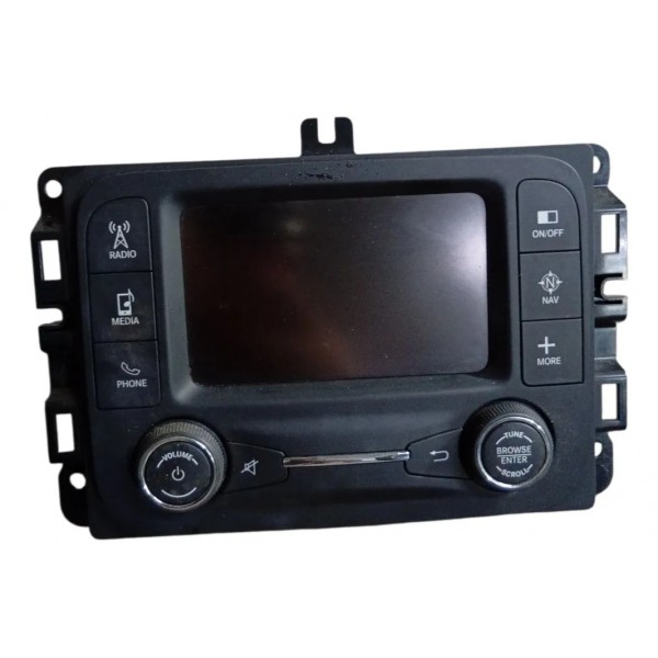 Tela Central Multimidia Fiat Toro 2017 A 2021 01002443200 Preto